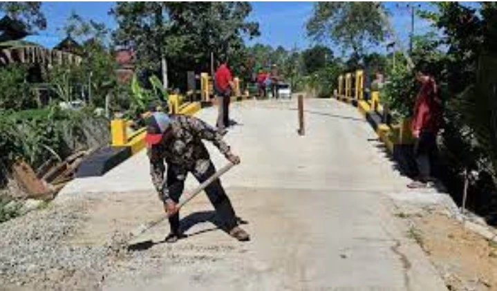 Jembatan di Dusun Antai Mulai Dibangun, Warga Optimistis Mobilitas Meningkat